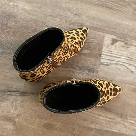 Marc fisher leopard booties size 5 - Picture 2 of 5
